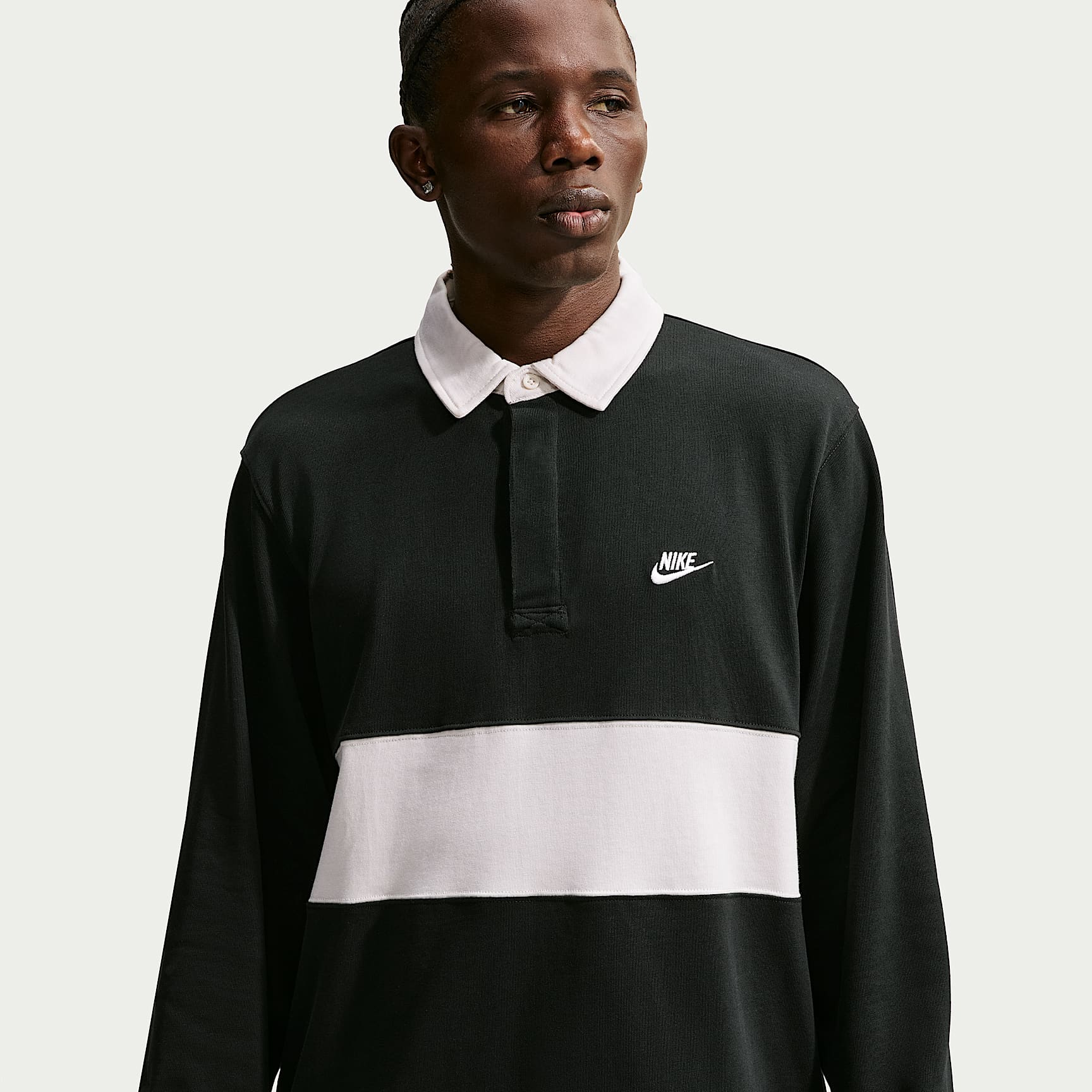 Nike Club Men's Long-Sleeve Rugby Top. Nike CA